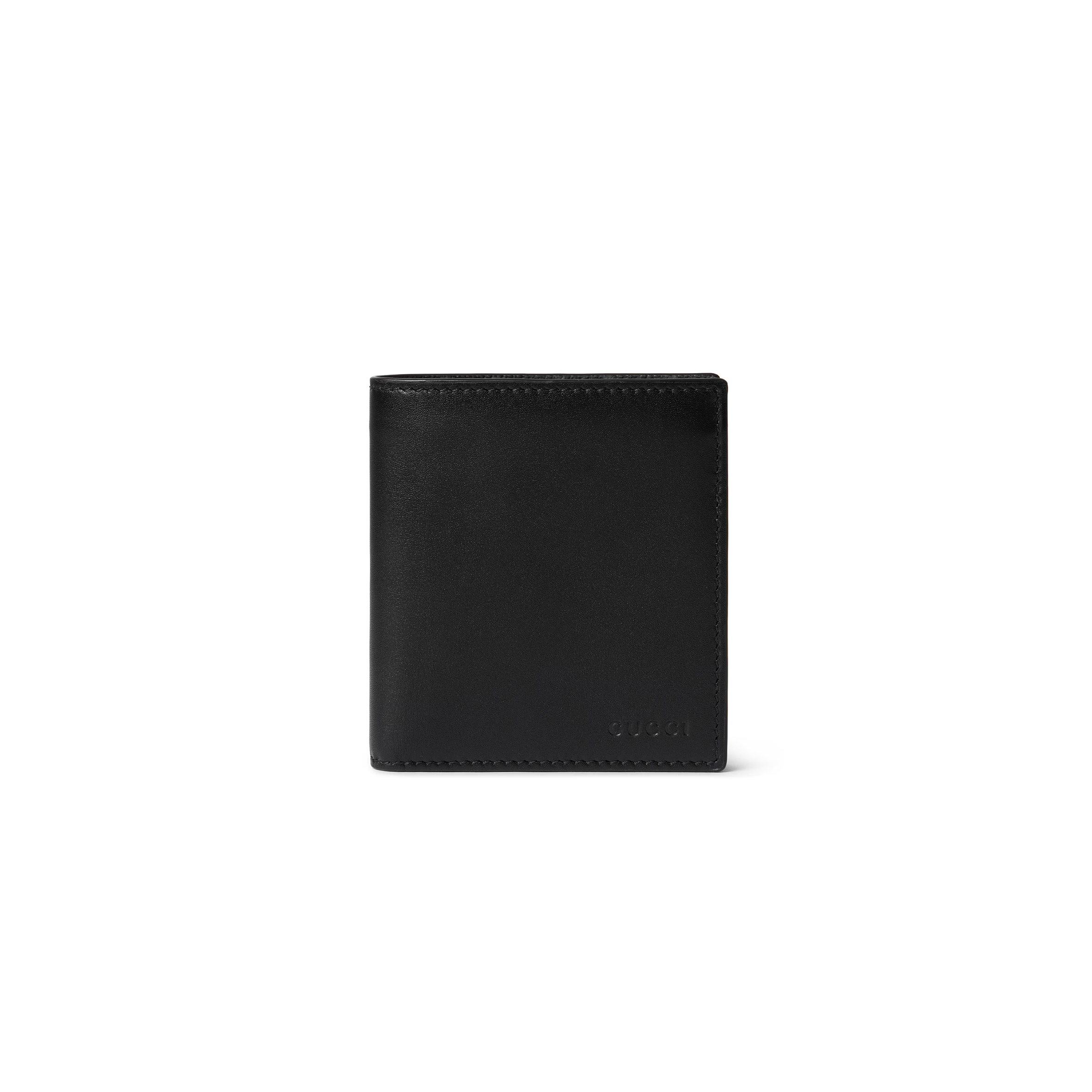 GUCCI GG EMBLEM BI-FOLD EMBOSSED WALLET 818949 (20*10cm) GUCCI GG EMBLEM BI-FOLD EMBOSSED WALLET 818949 (20*10cm)